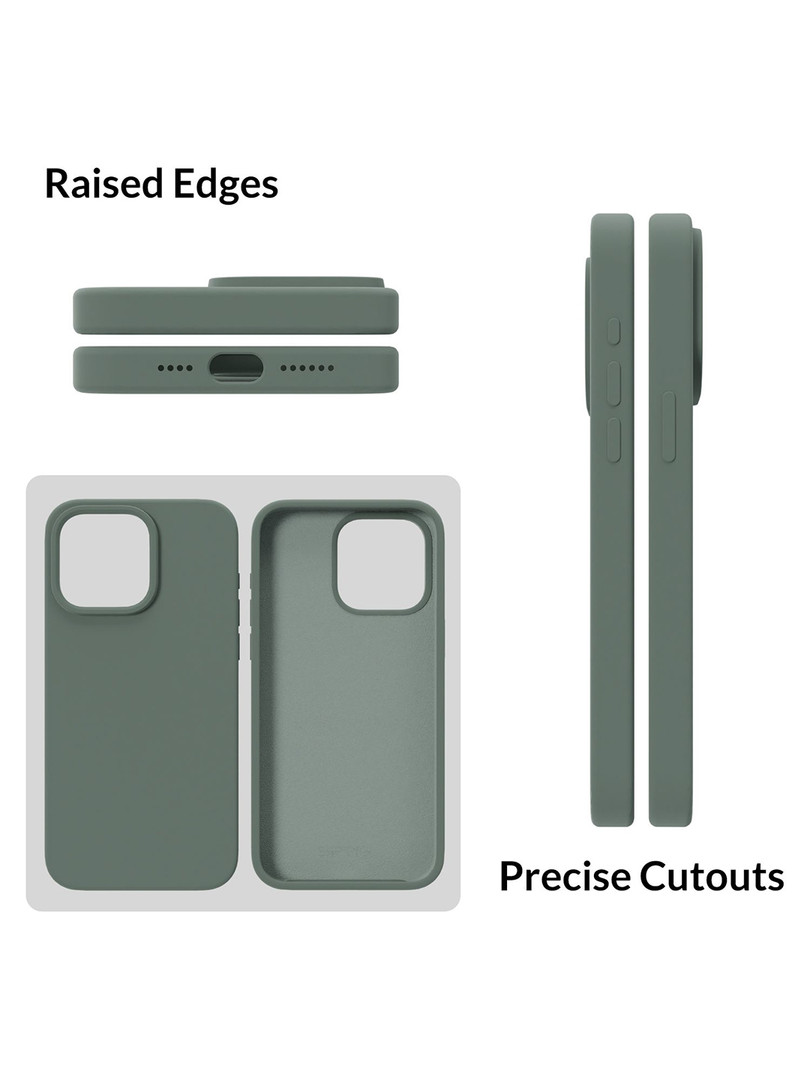 SPRIG iPhone 15 Pro Max Liquid Silicone Back Cover